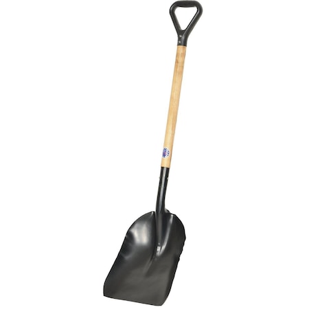 Foxy Manufacturing No 2 10-3/4 in W Scoop Shovels, Steel, 60 in L Handle 741